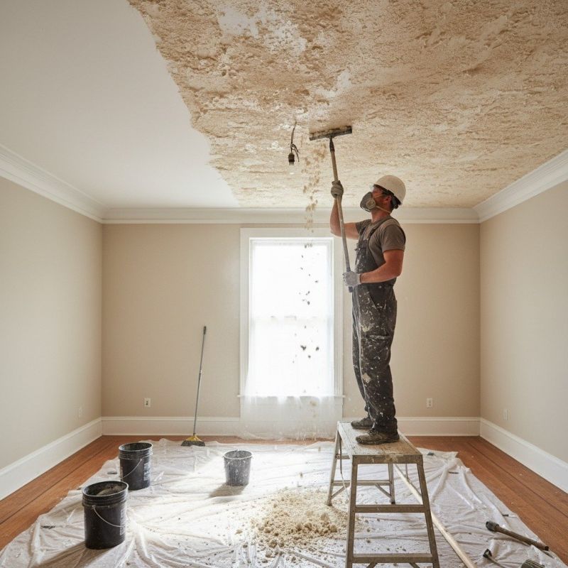 Ceiling Scraping in Denver, CO