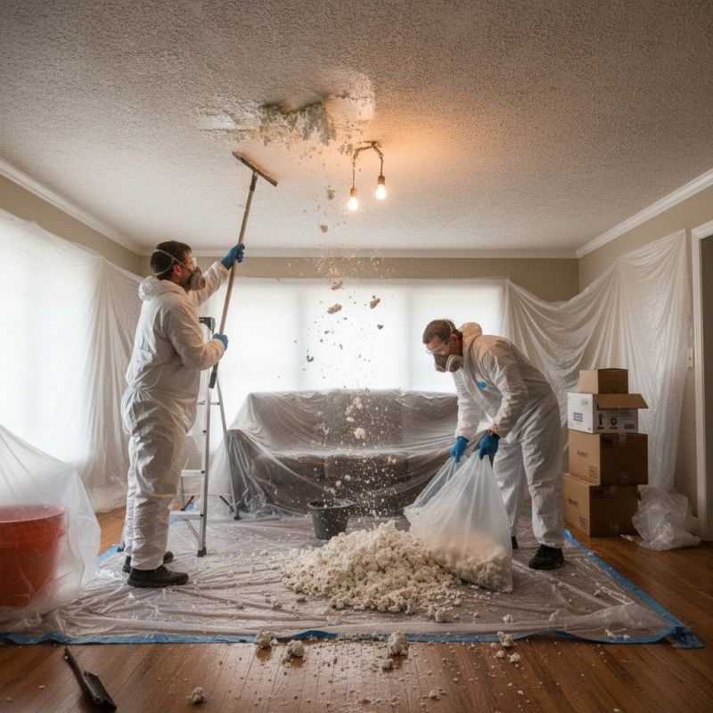 Swirl Ceiling Removal in Terre Haute, IN