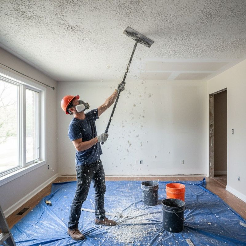 Textured Ceiling Removal in Alpharetta, GA